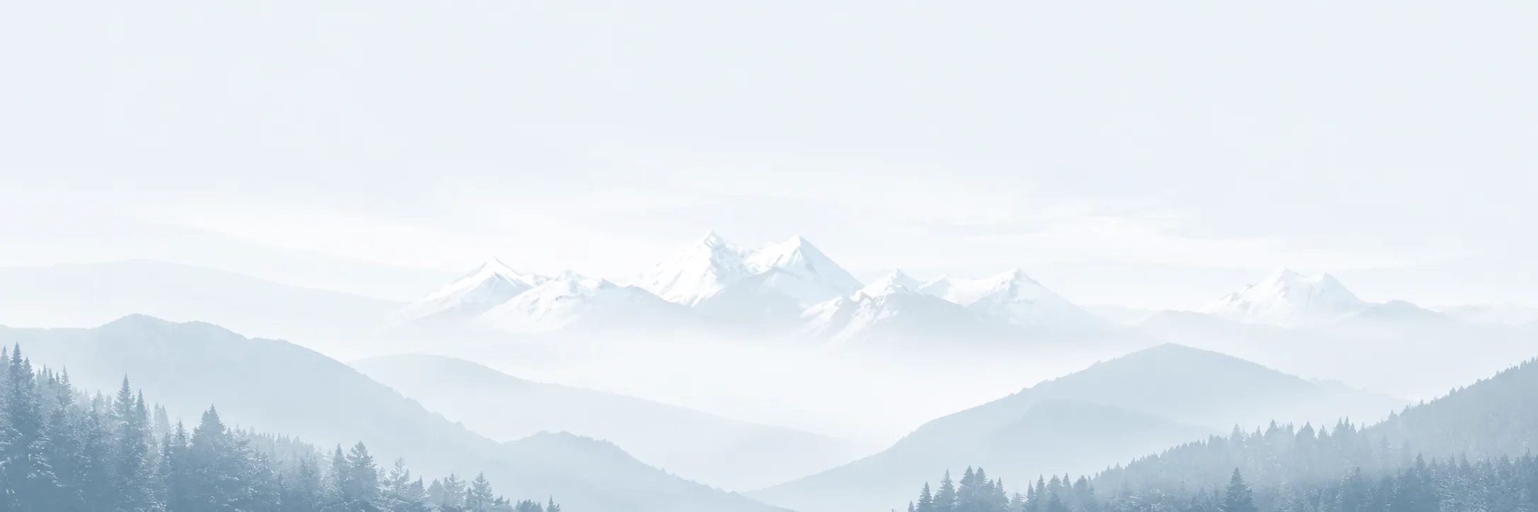 Winter Park mountain landscape background